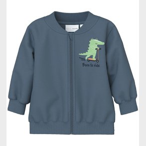 Name It Cardigan - NbmVonne - China Blue/Born To Ride