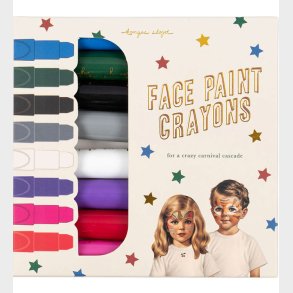 Konges Sljd Ansigtmaling - Stifter - 8 stk.