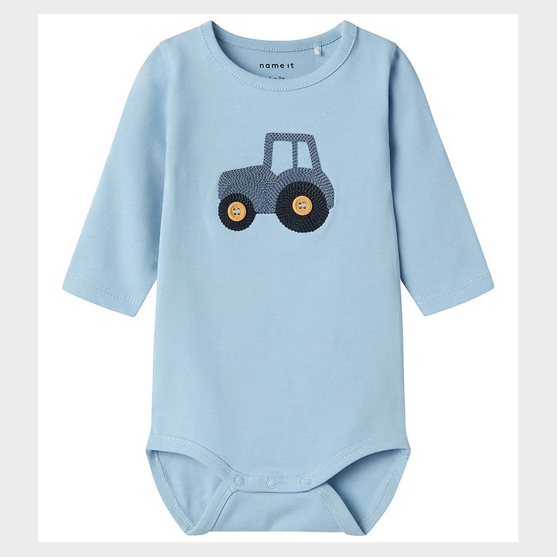 Name It Body L/ - NbmBacto - Cerulean m. Traktor