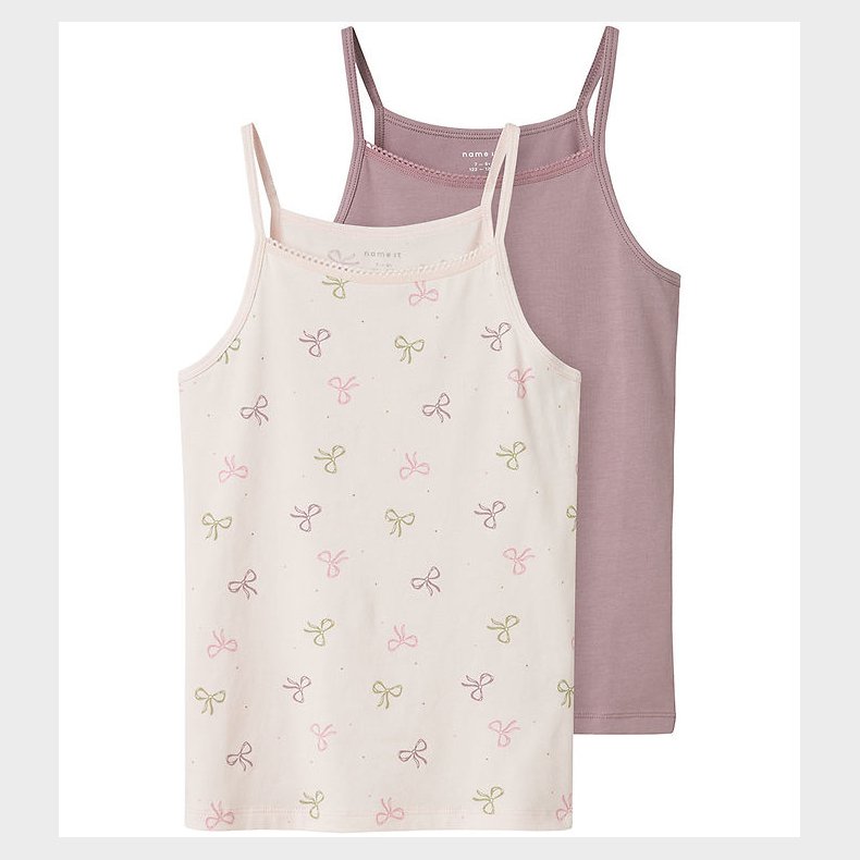 Name It Undertrjer - Noos - 2-pak - NkfStrap - Barely Pink