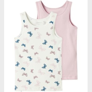 Name It Undertrjer - Noos - 2-pak - NmfTank - Jet Stream