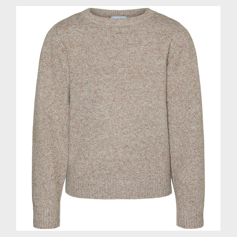 Vero Moda Bluse - Noos - Strik - VmDoffy - Moon Rock/MELANGE