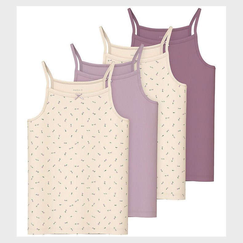 Name It Undertrjer - Noos - 4-pak - Buttercream