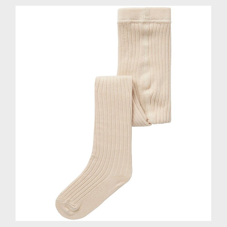 Lil' Atelier Str�mpebukser - Noos - Rib - NmnIlso - Gray Morn