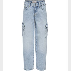 Kids Only Jeans - Wide - Noos - KogHarmony - Light Blue Denim