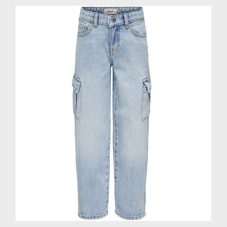 Kids Only Jeans - Wide - Noos - KogHarmony - Light Blue Denim