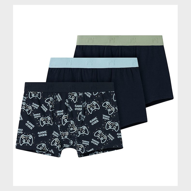Name It Boxershorts - 3-Pak - NkmBoxer - Dark Sapphire