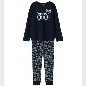 Name It Natt�j - 2-Delt - NkmNightset Game - Dark Sapphire m. Pr