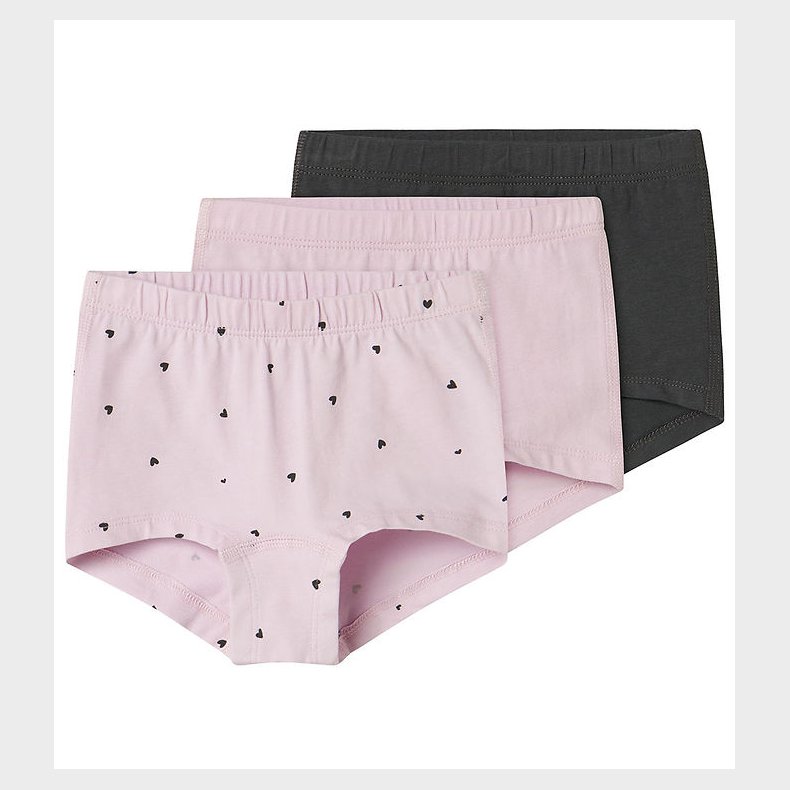 Name It Hipsters - 3-Pak - Noos - NmfTights - Winsome Orchid/Hea