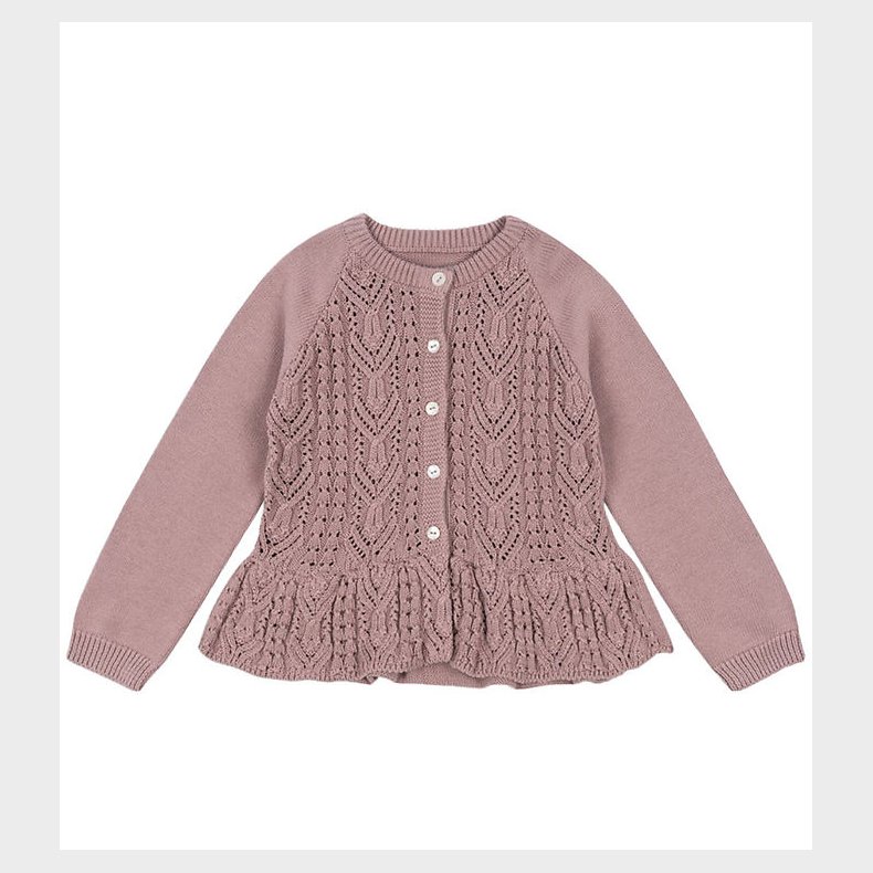 Konges Sljd Cardigan - Strik - Cabby Frill - Deauville Mauve