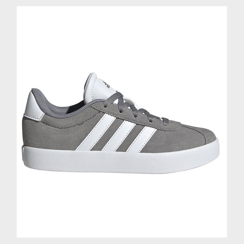 adidas Performance Sko - VL COURT 3.0 K - Grethr/Ftwwht/Gretwo