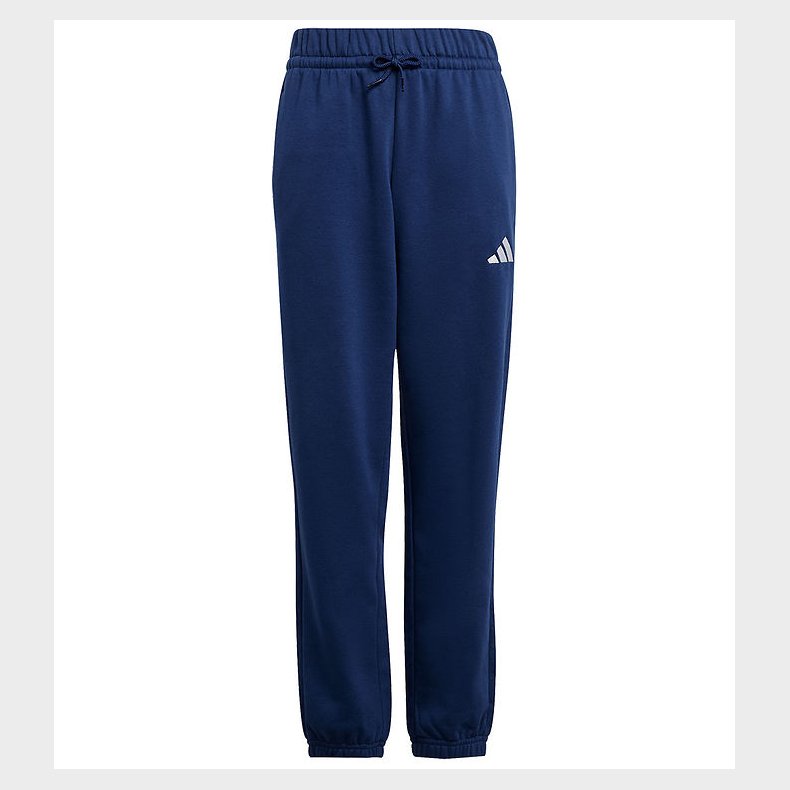 adidas Performance Sweatpants - J SL FL PT 225 - Dkblue/Hvid