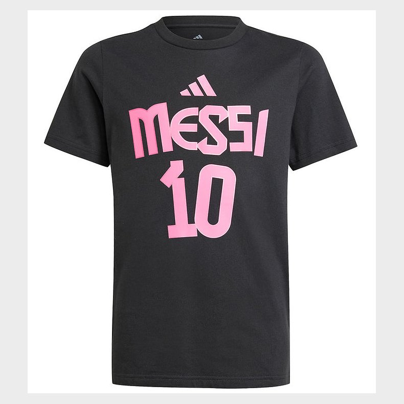adidas Performance T-shirt - Y MESSI N&N G T - Sort