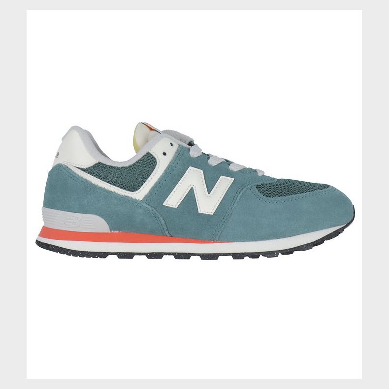 New Balance Sko - 574 - New Spruce/Blast Red