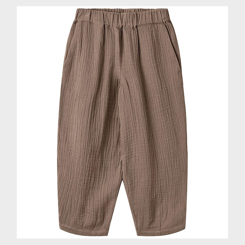 Fliink Bukser - Musselin - Elmo - Pine Bark