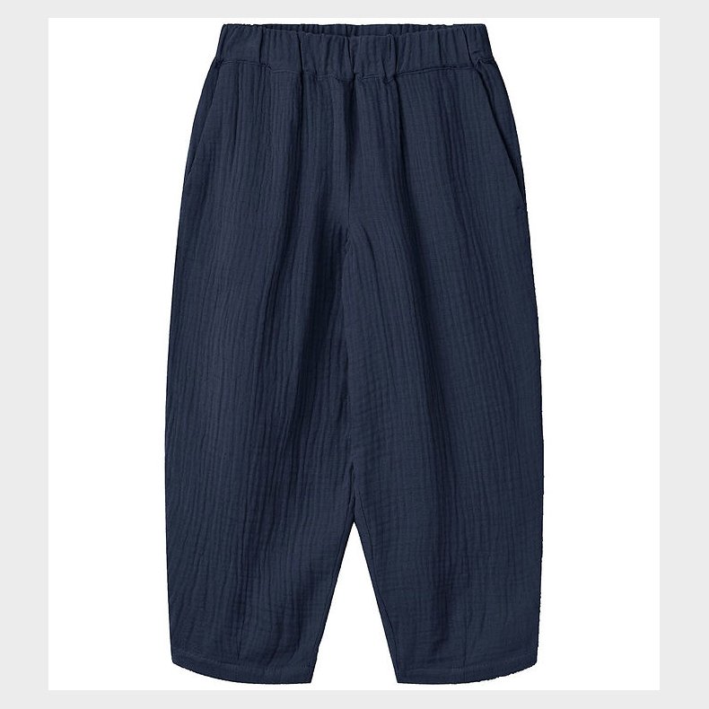 Fliink Bukser - Musselin - Elmo - Insignia Blue