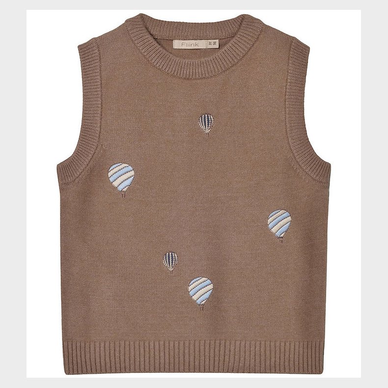 Fliink Vest - Strik - Alon Balloon - Pine Bark