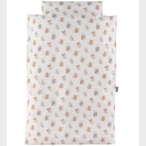 Nrgaard Madsens Sengetj - Junior - Hvid m. Sm Rve Og Pindsvi