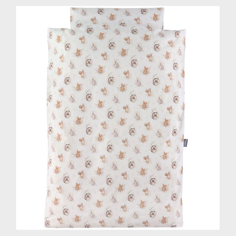 Nrgaard Madsens Sengetj - Junior - Hvid m. Sm Rve Og Pindsvi