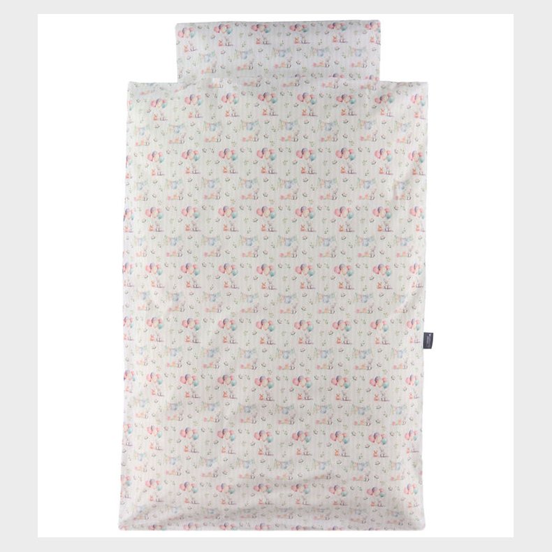 Nrgaard Madsens Sengetj - Junior - Hvid m. Farverige Balloner