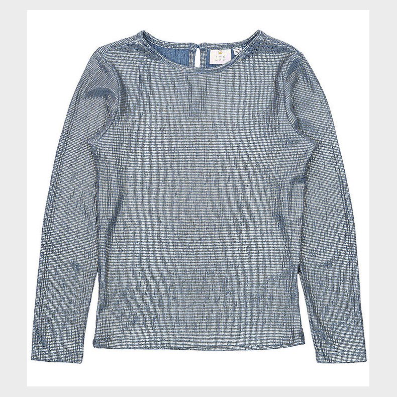 The New Bluse - TnLeah - Ashley Blue/Gold