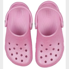 Crocs Sandaler - Classic Glitter Clog T - Pink Tweed Glitter