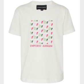 Emporio Armani T-shirt - Off White m. Print