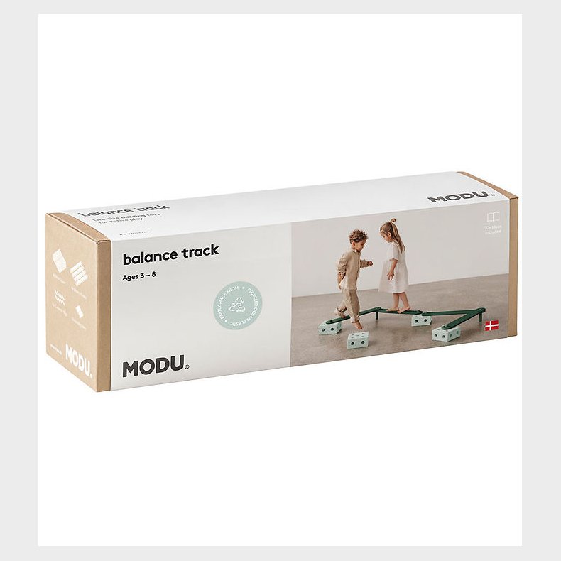 MODU Balancebane - 17 Dele - Ocean Mint/Forest Green