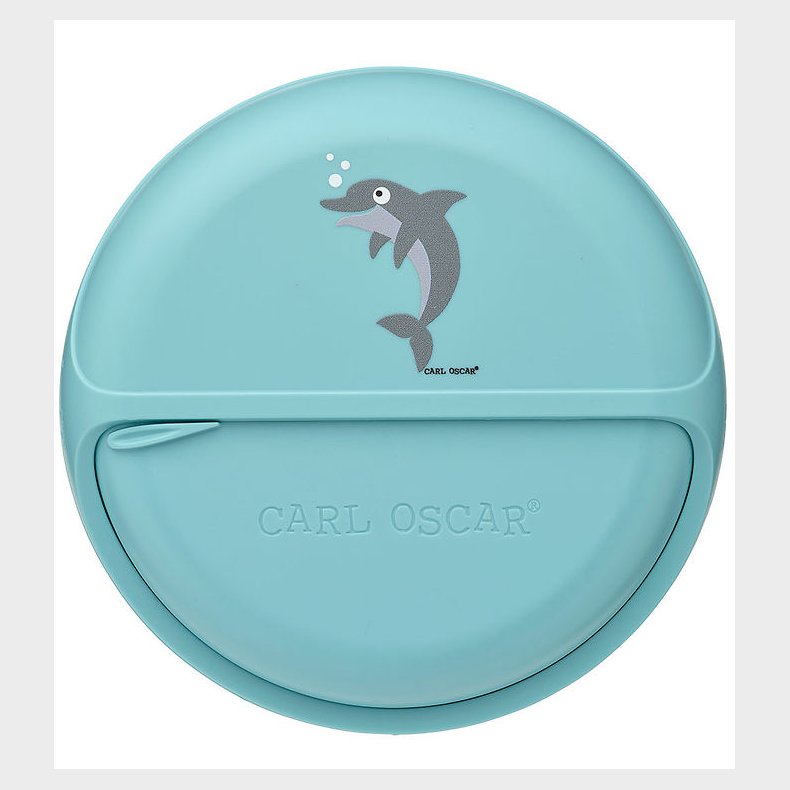 Carl Oscar Snackboks - MiniDisc - 12 cm - Bl m. Delfin