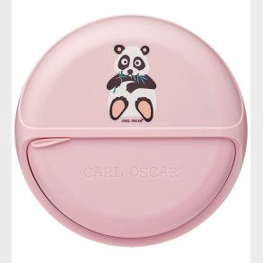 Carl Oscar Snackboks - MiniDisc - 12 cm - Pink m. Panda