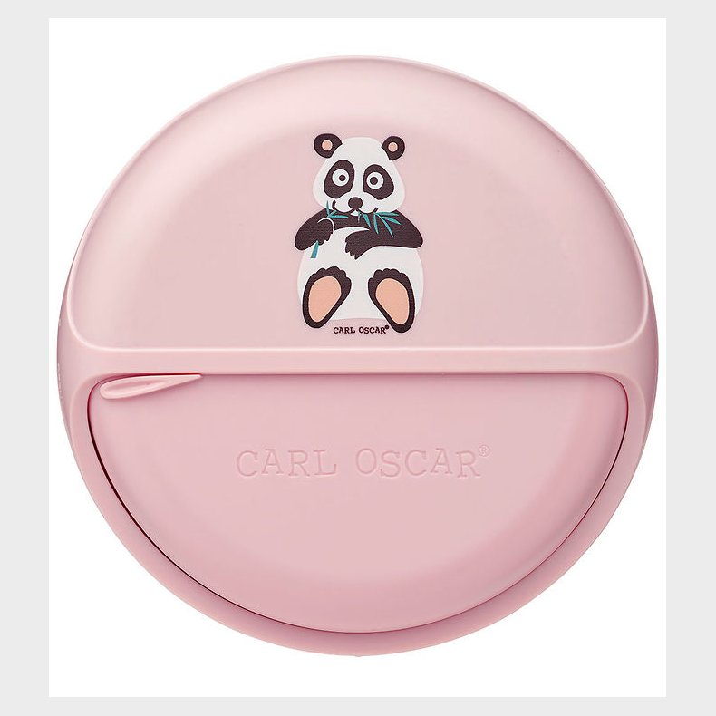 Carl Oscar Snackboks - MiniDisc - 12 cm - Pink m. Panda