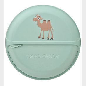Carl Oscar Snackboks - BentoDisc - 18 cm - Grn m. Kamel