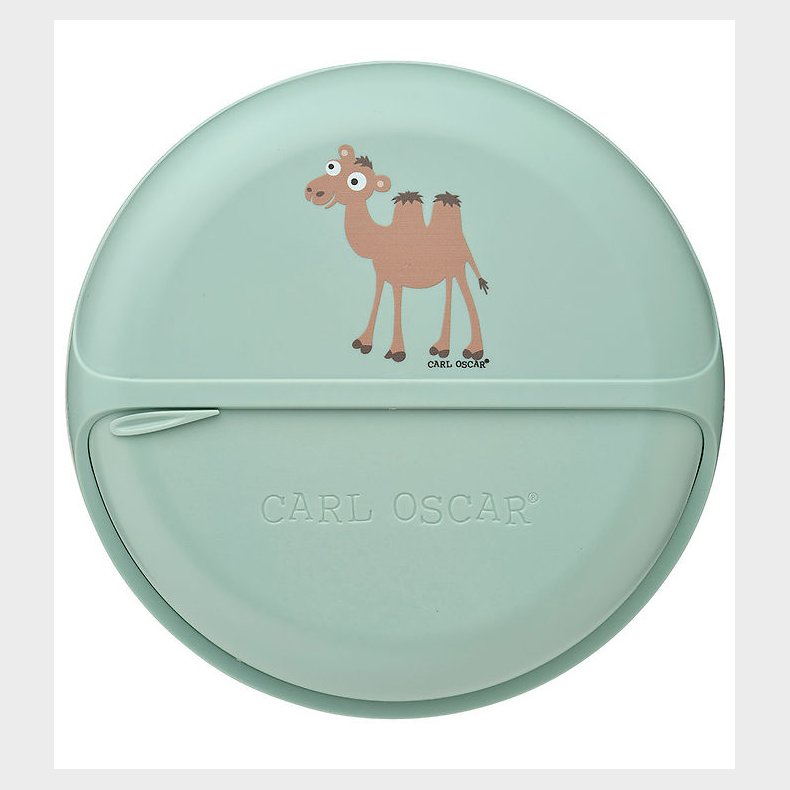 Carl Oscar Snackboks - BentoDisc - 18 cm - Grn m. Kamel