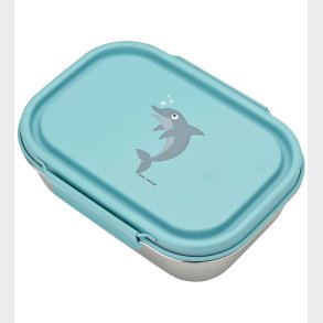 Carl Oscar Madkasse - Steelish - 1 l - Bl m. Delfin