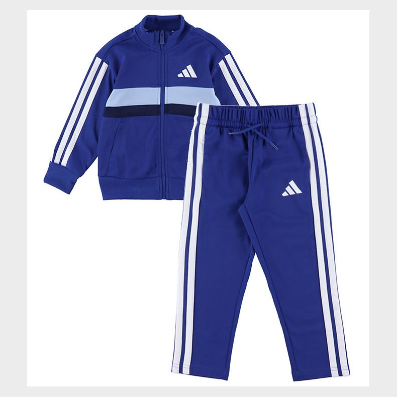 adidas Performance Tr�ningss�t - LK3S TIB TS - Royblu/White/Glob