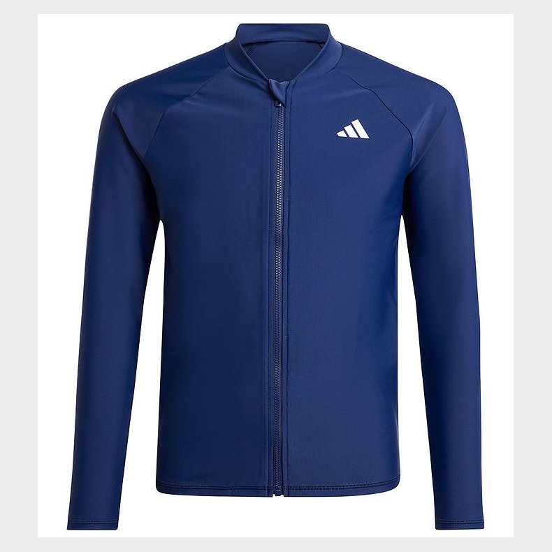adidas Performance Badebluse - Rashgd LS - UV50+ - Dkblue/Selubl