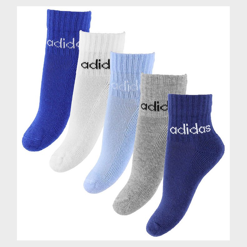 adidas Performance Strmper - 5-pak - Lin Ank - Dkblue/Royblu/Gl