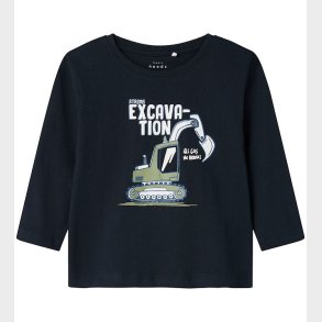 Name It Bluse - NmmVagno - Dark Sapphire/Excavation