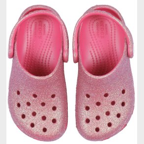 Crocs Sandaler - Classic Glitter T - Dragon Fruit