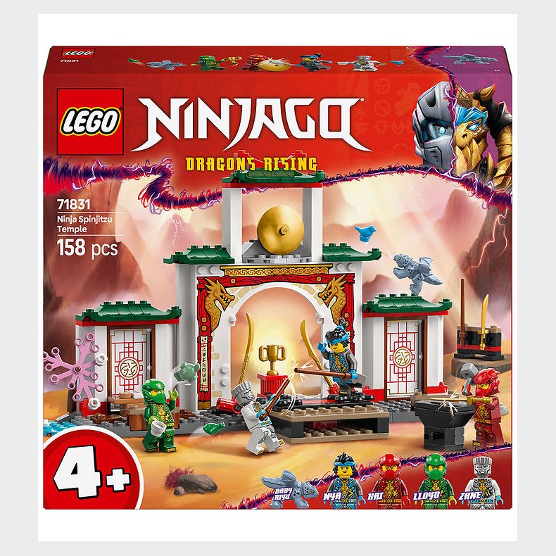 LEGO® Ninjago - Spinjitzu-Ninjatempel 71831 - 158 Dele
