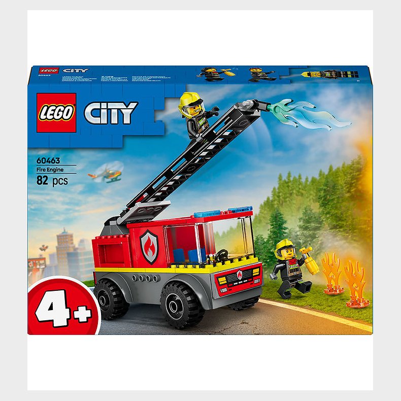 LEGO® City - Brandbil m. Stige 60463 - 82 Dele