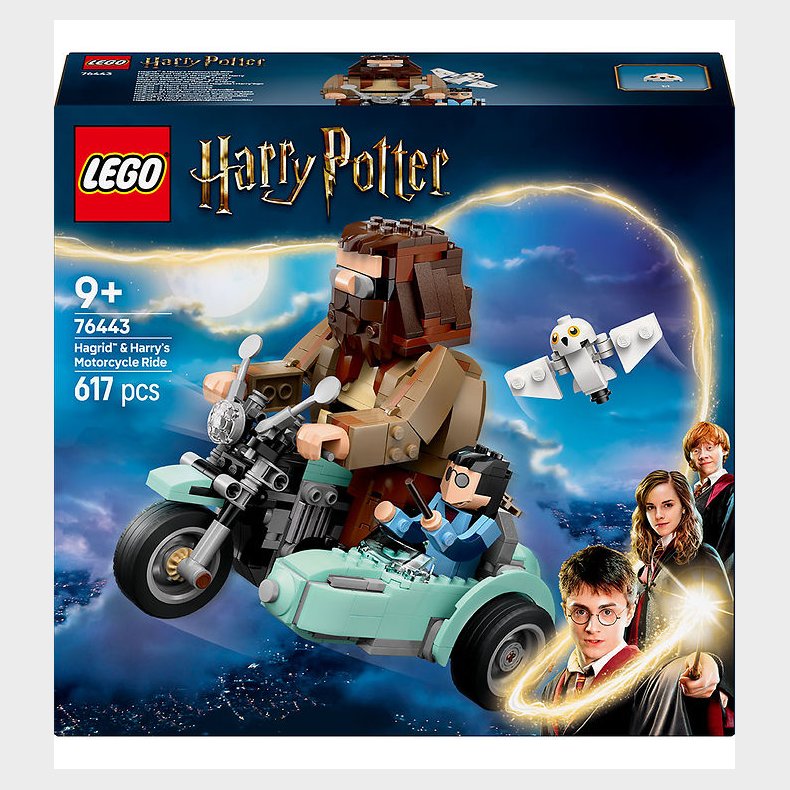 LEGO® Harry Potter - Hagrid & Harry's Motorc... 76443 - 617 Dele