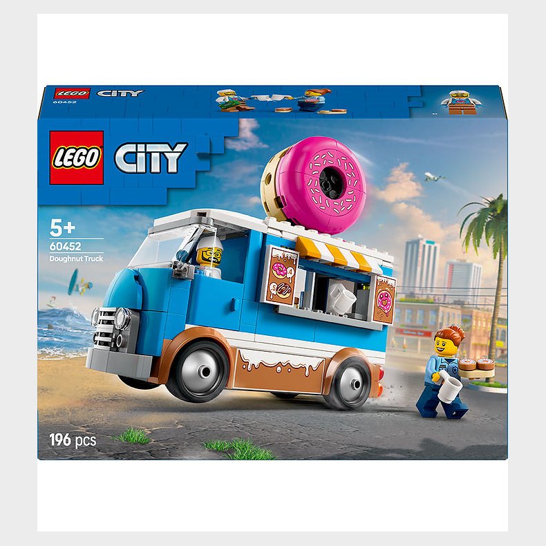 LEGO® City - Donutvogn 60452 - 196 Dele