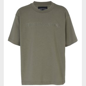 Emporio Armani T-shirt - Mulled Basil m. Logo