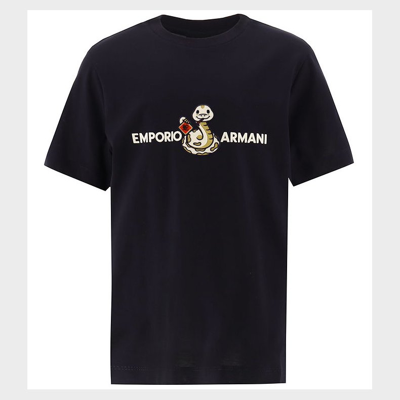 Emporio Armani T-shirt - Navy m. SLange