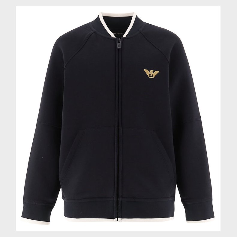 Emporio Armani Cardigan - Navy m. Slange