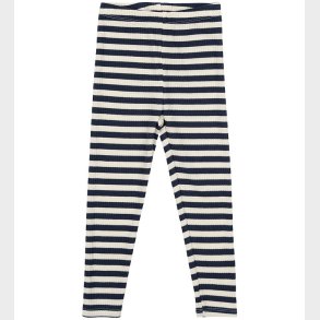 The New Siblings Leggings - Rib - TnstFro - Mood Indigo Striped