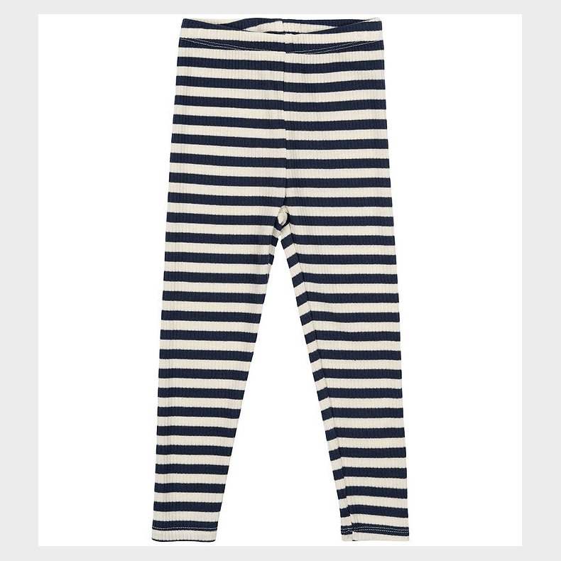 The New Siblings Leggings - Rib - TnstFro - Mood Indigo Striped