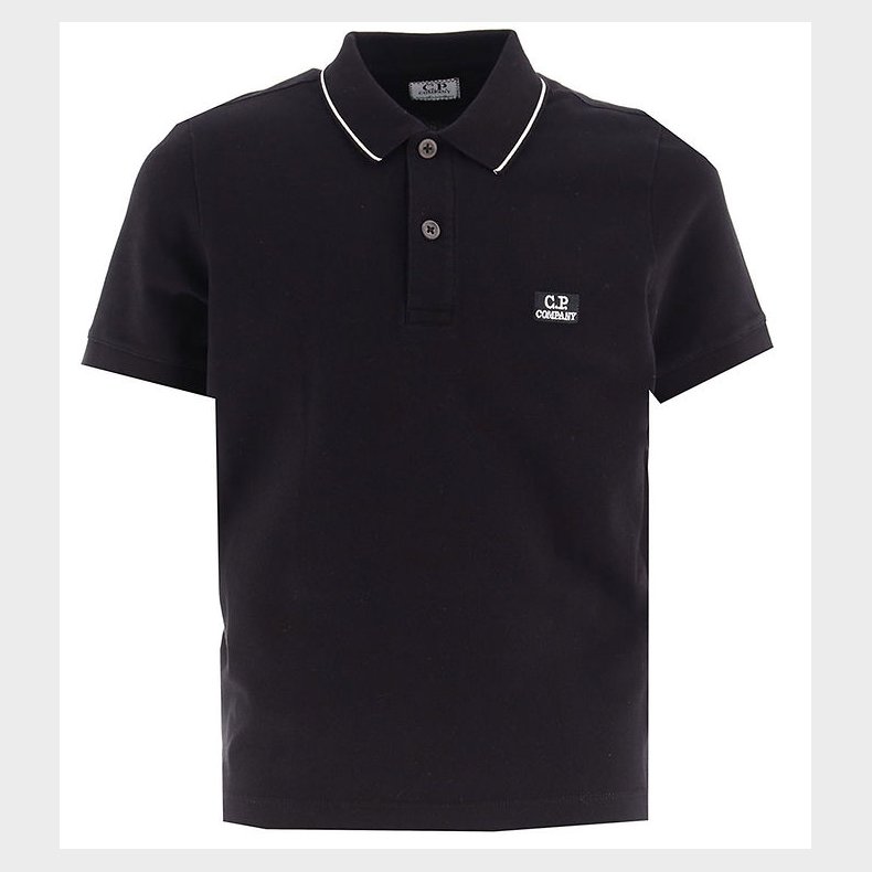 C.P. Company Polo - Sort m. Hvid