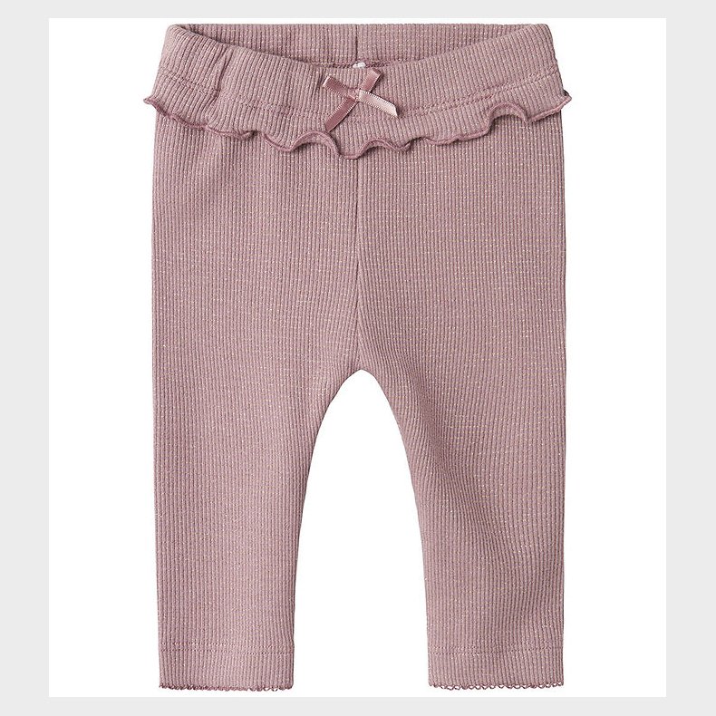 Name It Bukser - NbfBinnie - Elderberry/Gold